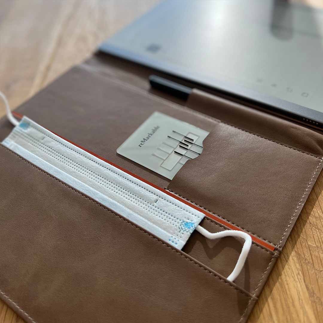 Exclusive ReMarkable  tablet cover. Made with the finest materials.